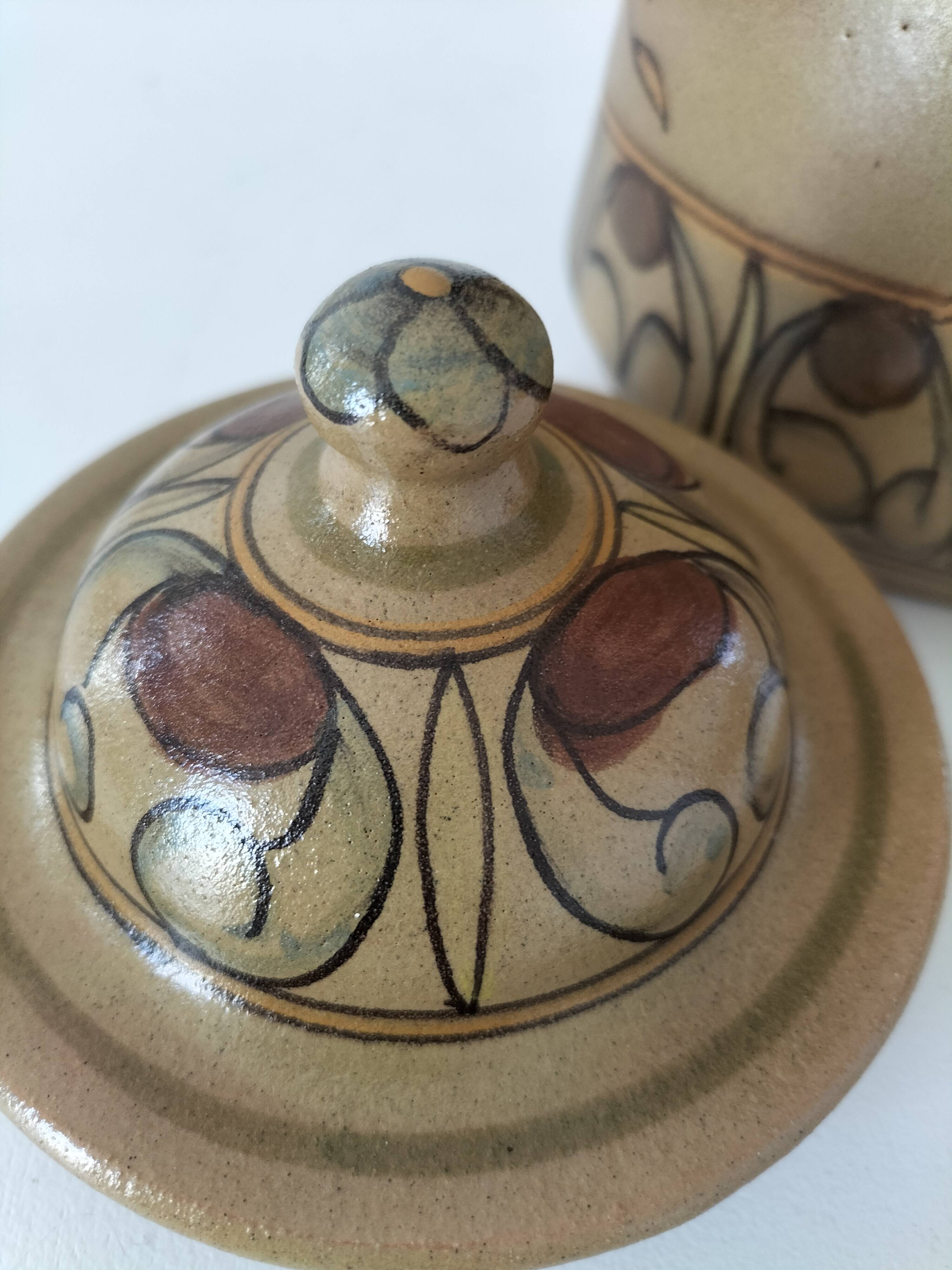 Signed Portuguese pottery jug