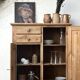 English solid pine wardrobe