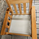 Pine fireside chair 1970