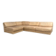 De Sede DS76 lounge sofa / daybed in beige leather, 1970s