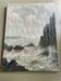 Huile sur toile paysage marin