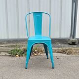 Set of 6 Tolix garden chairs