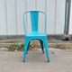 Set of 6 Tolix garden chairs