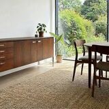 René-Jean Caillette rosewood sideboard, Charron edition, 1960, modernist style