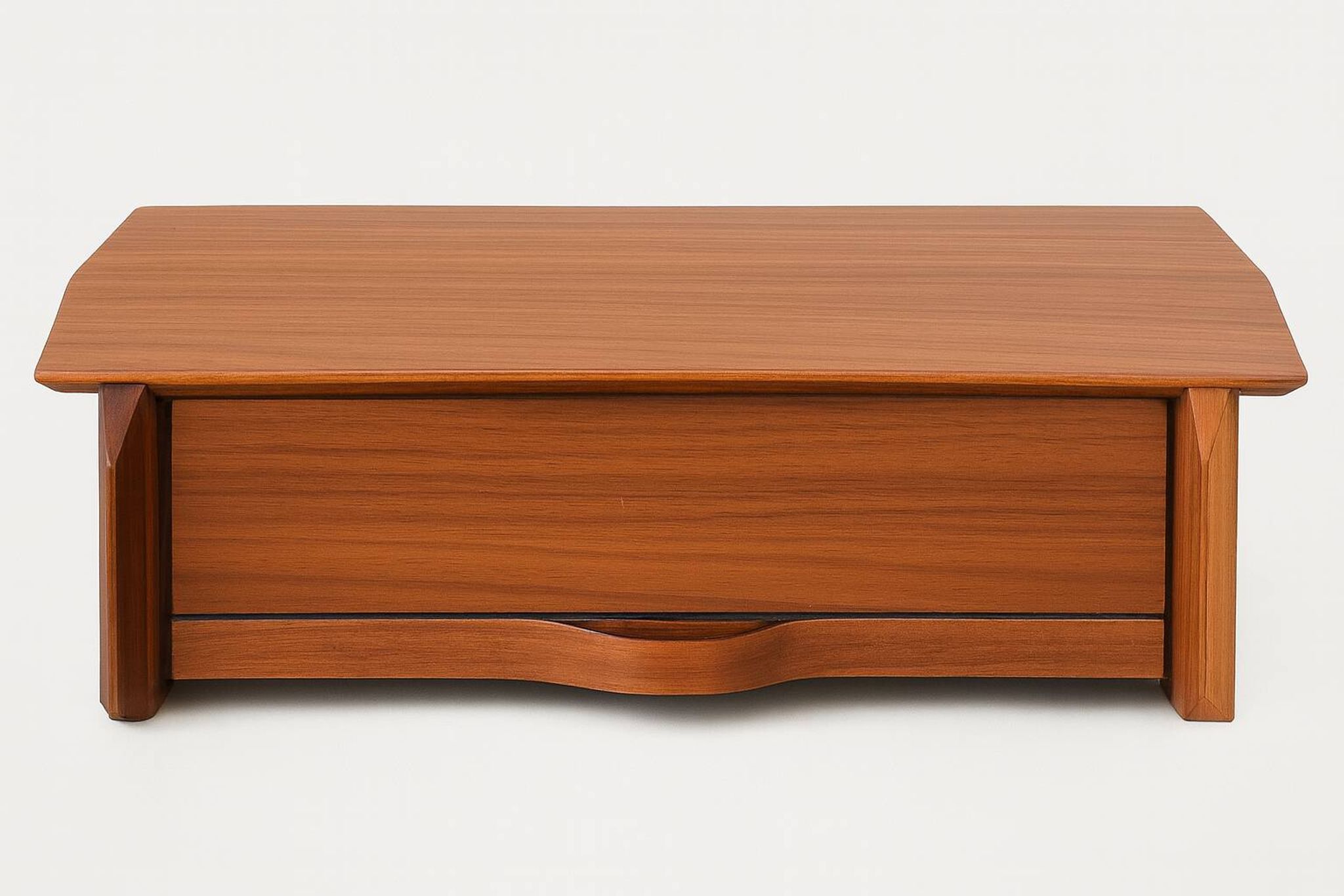 Pair of wall-mounted bedside tables, produced by Permanente Mobili Cantù, ver.