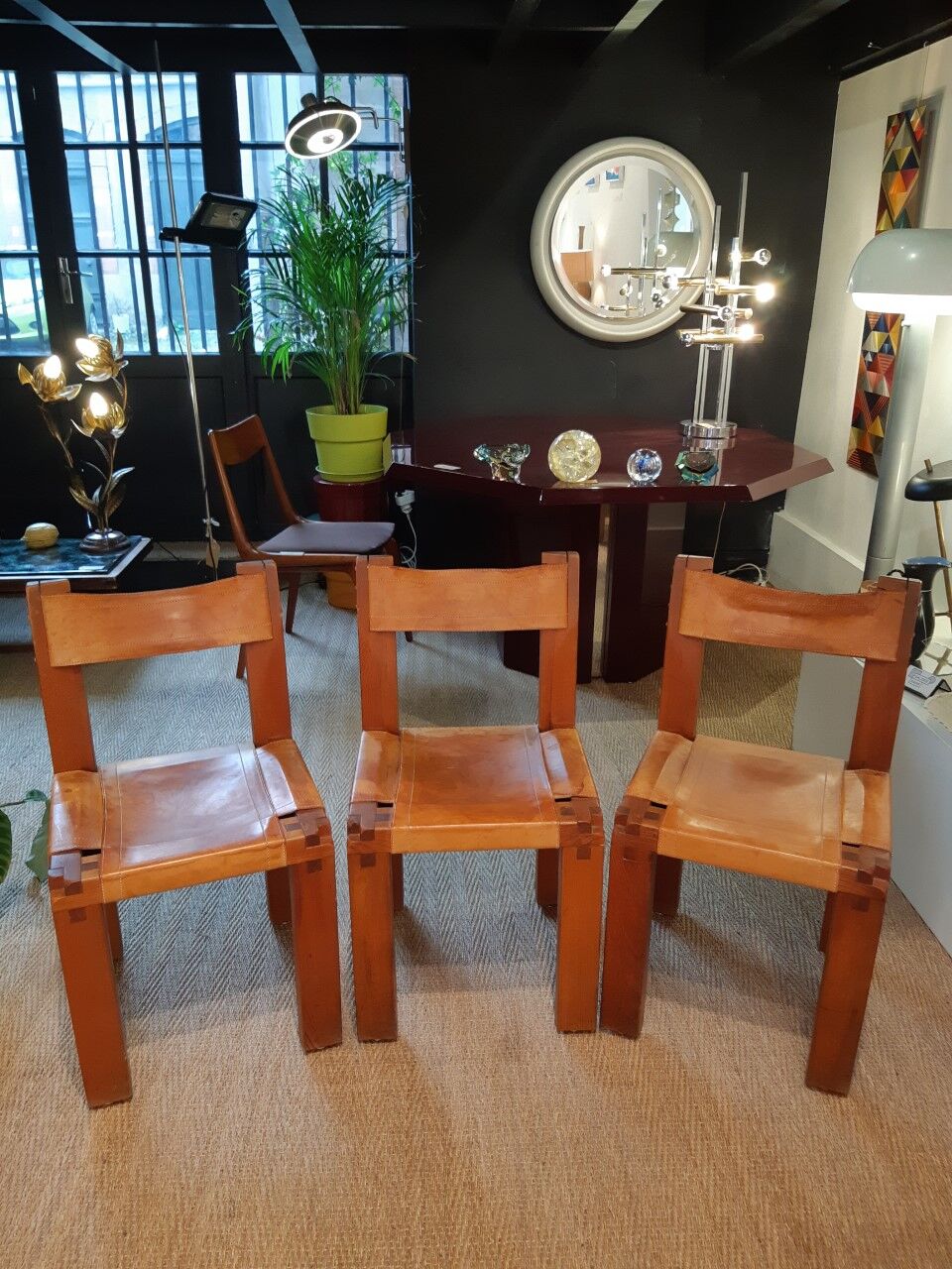 3 chairs S11 Pierre Chapo