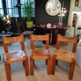 3 chairs S11 Pierre Chapo