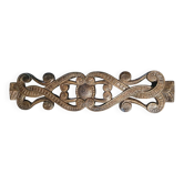84 cm vintage brutalist door handle aluminium 1970s xxl Humberg
