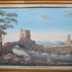 Italian School of the 19th Century "The Salario Bridge" Titled Gouache