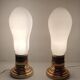 Paire de lampes de table. Espagne, années 1960.