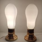 Paire de lampes de table. Espagne, années 1960.