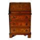 20th-century walnut slant-front secretary