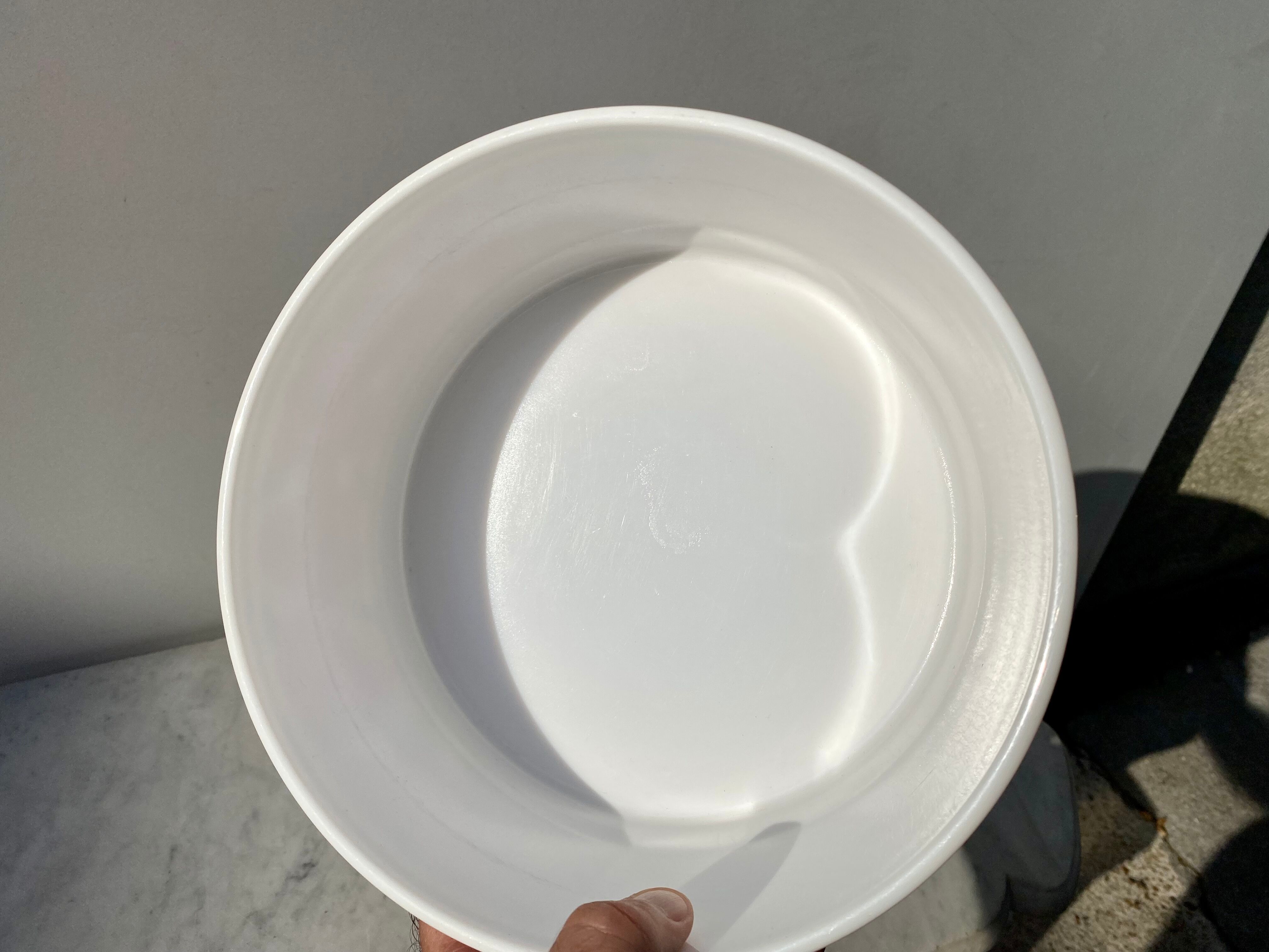 Rainbow bowl lotus orange and red vintage 70s tbe