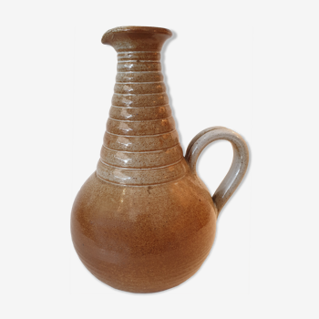 Pichet vase en grès émaillé vintage