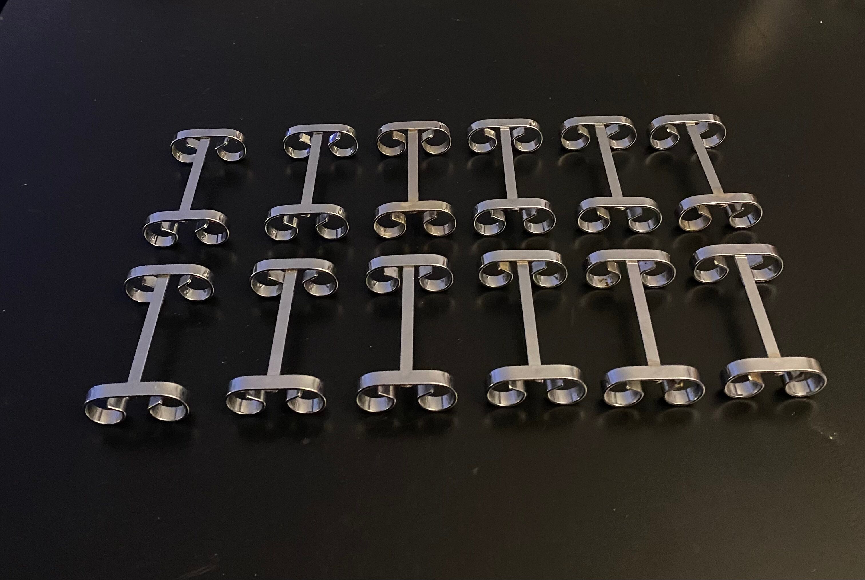12 Metal knife holders design 60.70s