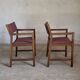 Fauteuils vintage danois de Borge Mogenson
