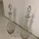 Paire de carafes à vin en cristal