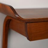 Suspended nightstand of 1960s modernism