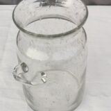 Pot en "verre souffle", XIXème s.