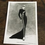 Illustration Pierre Balmain and his press fashion photography