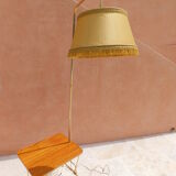 Lampadaire porte-revues vintage