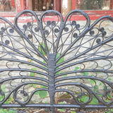 Black rattan headof