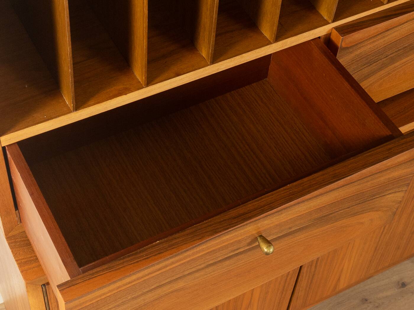 Rare two-piece chest of drawers type 9aF by Georg Satink for WK Möbel, 1950s