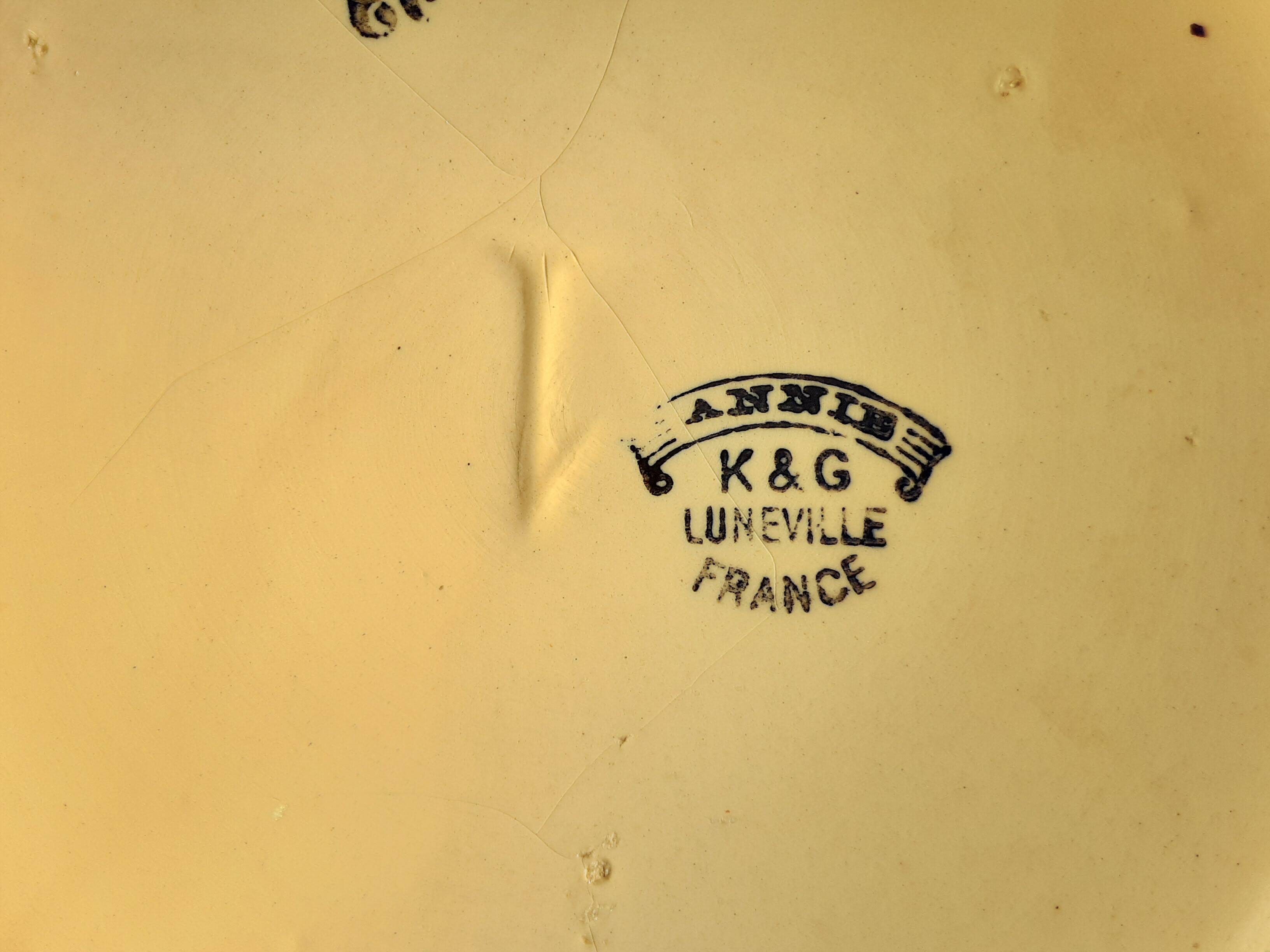 K&G Luneville Soup Tureen