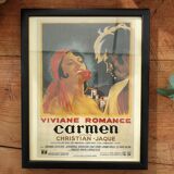 Affiche de cinéma originale Carmen