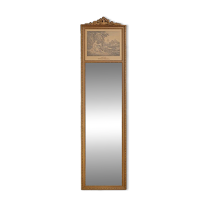 Miroir trumeau style - bois