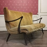 Canapé wing scandinave années 50 60