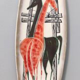 Vintage ceramic centerpiece / catchall / decorative piece by petucco & tolio, italy