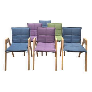 Suite de 6 chaises Inno