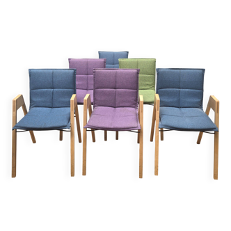 Suite de 6 chaises Inno