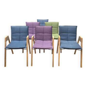 Set of 6 Inno chairs