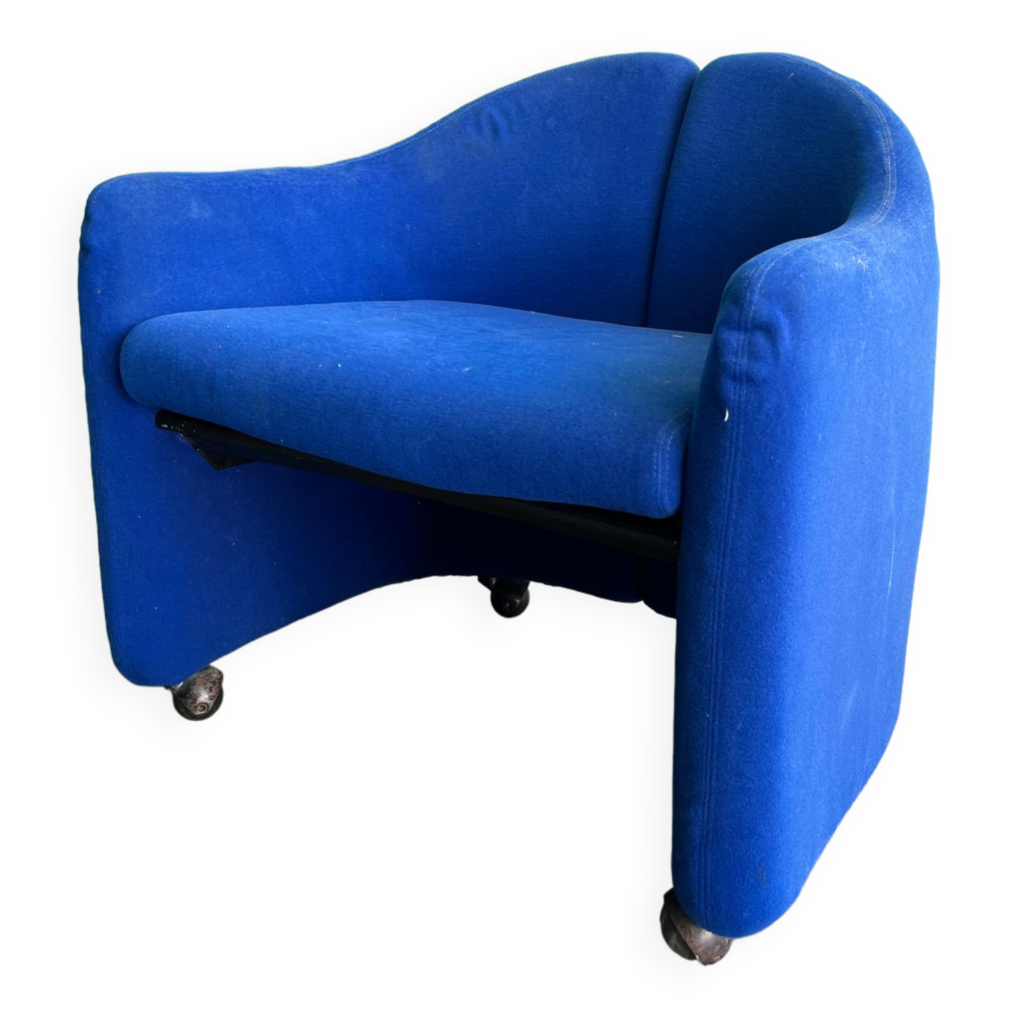 Pair of vintage Ps 142 armchairs by Eugenio Gerli for Tecno, Italy 1966