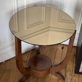 Vintage Art Deco Pedestal Table