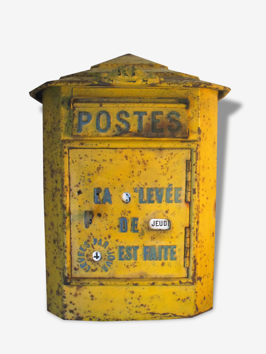 Ancienne boite aux lettres la poste