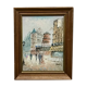The Moulin Rouge seen from Boulevard Clichy Oil on canvas signed Burnett