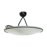 Glass saucer pendant light Ø45