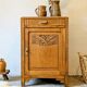 Buffet / confiturier ancien art-déco en chêne