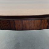Rossewood Dining Oval Table by Johannes Andersen for CFC Silkeborg, 1960s