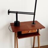 50s console table with compass feet