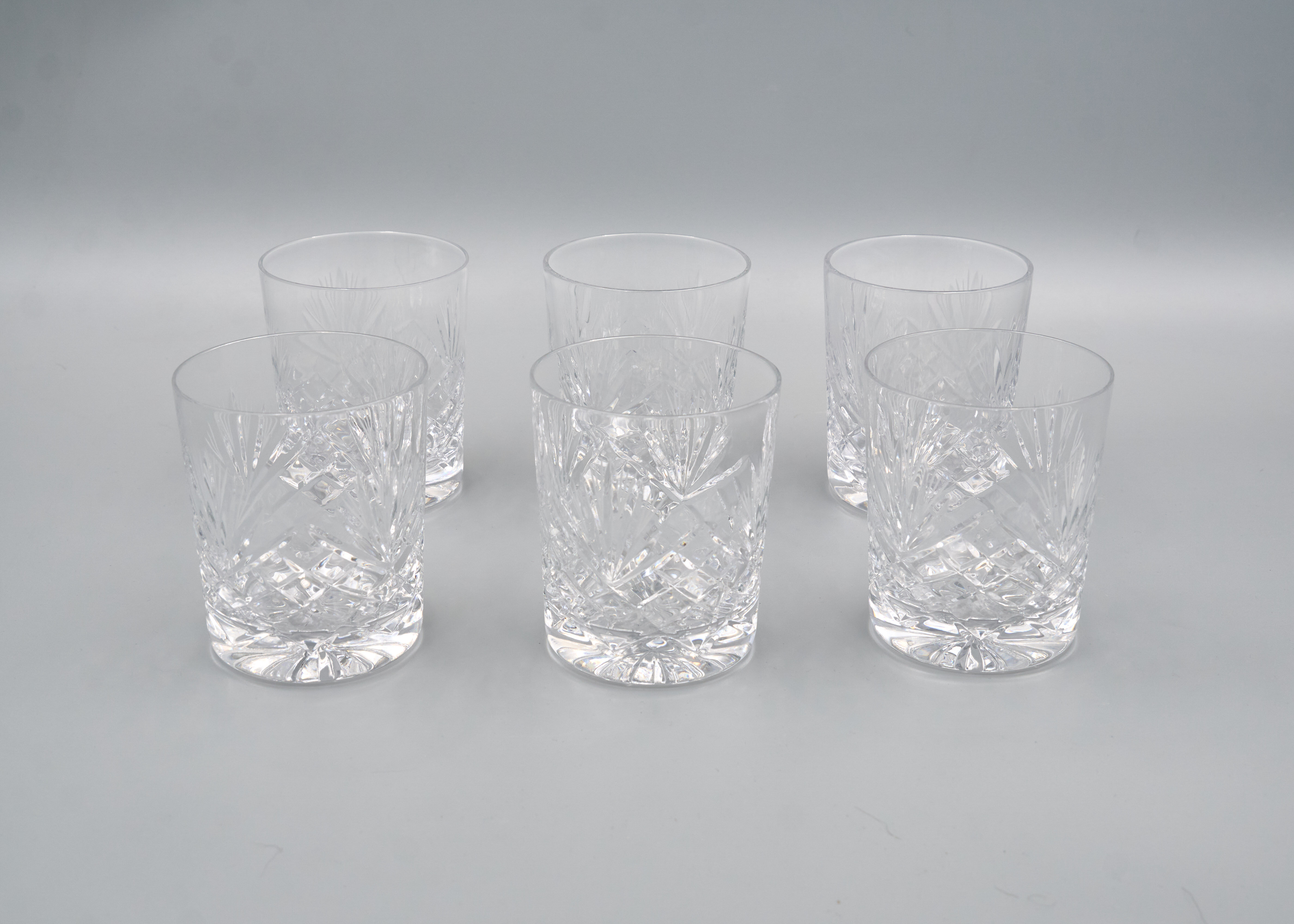 6 Vintage-Style Glasses, 1960s Style