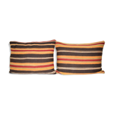 Turkish lumbar kilim cushion covers