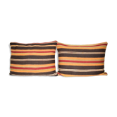 Turkish lumbar kilim cushion covers