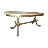 Table basse marbre rose