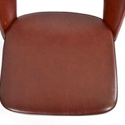 Pair of chairs in chrome and skaï, circa 1960