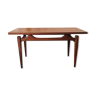 Table basse en teck par Louis Van Teeffelen