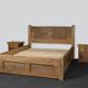 Rustic Oak Bed Frames